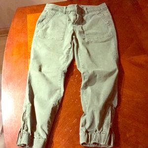 JCREW CROPPED JOGGER PANTS